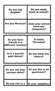 English Worksheet: Useful questions and answers