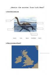 English Worksheet: Nessie