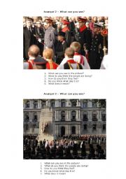 English Worksheet: Rememberance Day Speaking Activity