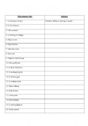 English Worksheet: Find Someone Who