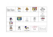 English worksheet: Adverb of Frequency Board Game