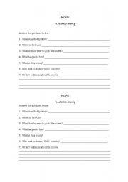 English worksheet: flush away