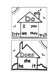 English Worksheet: Do - Does  