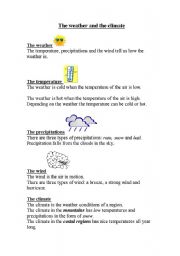 weather and climate