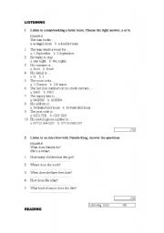 English Worksheet: Reading on Stratford-upon-Avon