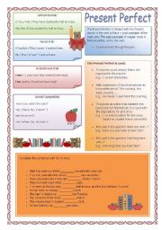 English Worksheet: Present Perfect