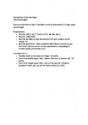 English Worksheet: Immigration and Enriques Journey