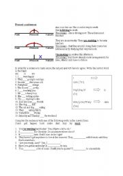 English Worksheet: present continuous