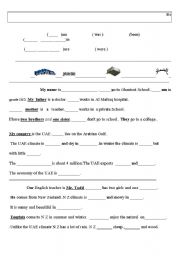 English worksheet: pronouns 