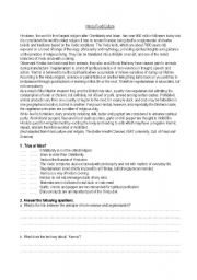 English worksheet: Hindu food