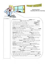 English Worksheet: Present Continuous