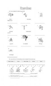 English Worksheet: Sports Vocabulary
