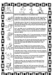 English Worksheet: ALIEN READING 