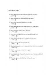 English Worksheet: Guest