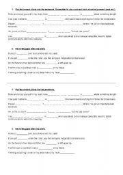 English worksheet: short test on idioms connected to my printable on feelings-idioms