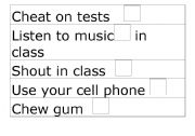 English Worksheet: prohibition - modal verbs