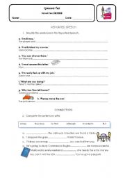 English Worksheet: Grammar Revision 