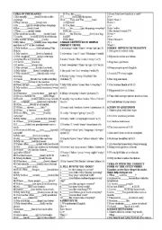 English Worksheet: Simple Present tense