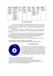 English Worksheet: Different ways of expressing 