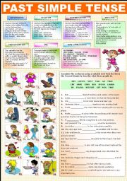 English Worksheet: THE PAST SIMPLE TENSE