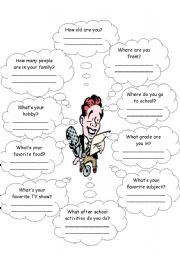 English Worksheet: Introduce yourself