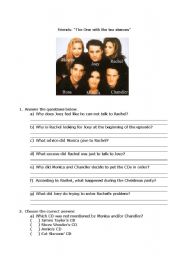 English Worksheet: Friends - the one with the tea sleeves