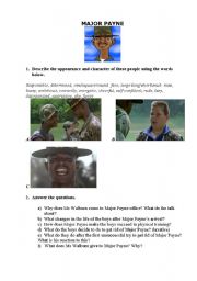 English worksheet: Worksheet-2 for a film 