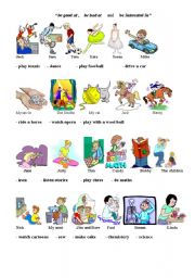English Worksheet: adjectives + prepositions
