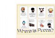 English Worksheet: Where is Pucca?