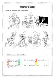 English Worksheet: happy easter