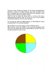 English Worksheet: The Wheel of Fortune