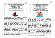English Worksheet: Zoes Boat Party