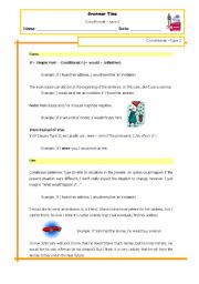 English Worksheet: Conditional Sentences - type 2