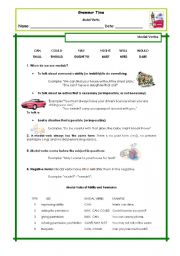 Modal Verbs Handout