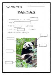 English Worksheet: PANDAS 