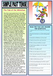 English Worksheet: SIMPLE PAST TENSE