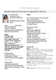 beyonce if i were a boy lyrics