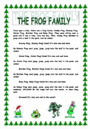 THE FROG FAMILY