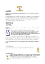 English Worksheet: Easter: short history and symbols