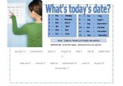 English Worksheet: Partner Practice : How to read dates : Practicing -th : Ordinal numbers