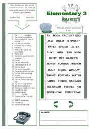 Fun Sheet Elementary 3