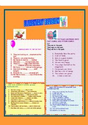 English Worksheet: ELEMENTARY REVISION
