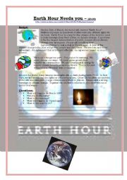 Youtube video: Earth Hour