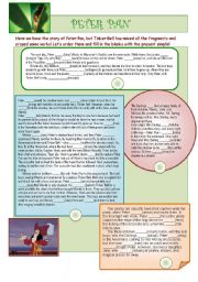 English Worksheet: Peter Pan