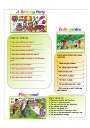 English Worksheet: Answer the questions; make questions