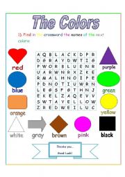 The colors (crossword)
