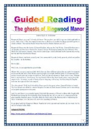 English Worksheet: American folklore series: COMPREHENSIVE READING & WRITING & SPEAKING PROJECT (4 pages, printer friendly) (over 30 tasks)