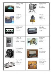 English Worksheet: Museum of technology - handout + multiple choice - first part