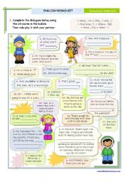 Dialogues series - Wh- Questions for Upper Elementary and Intermediate Students