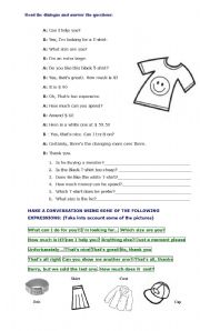 English Worksheet: Asking Prices II